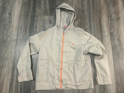 Roxy Lightweight Women s Soft Canvas Style Hooded Jacket size Medium 