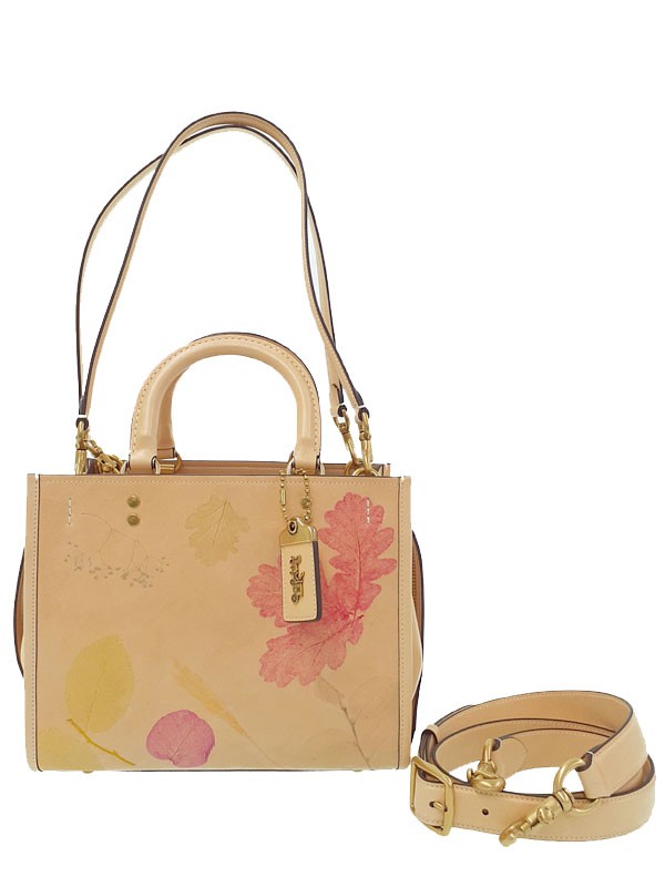 Coach Leather 2-Way Crossbody & Shoulder Bag CA596 T1907