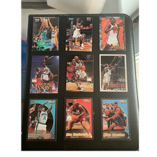 Fleer/SkyBox Mason/Houston/Hardaway/Gilliam/Henderson 9-Card Lot 1998-99 NBA