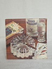 Vintage WMF Kristall Aschenbecher 09 4030 2600 Eisglas OVP 70er Bleikristall