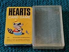 Vintage/Sealed : WHITMAN card game HEARTS no. 4905  Comic Art 1970s