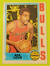 1974-75 Topps Basketball Bob Love #15 Bulls