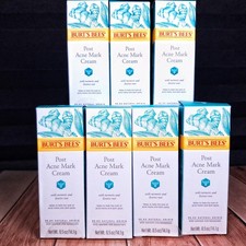 Lot of 7 Burt s Bees Post Acne Mark Cream 0.5 oz Turmeric Licorice Root Sealed