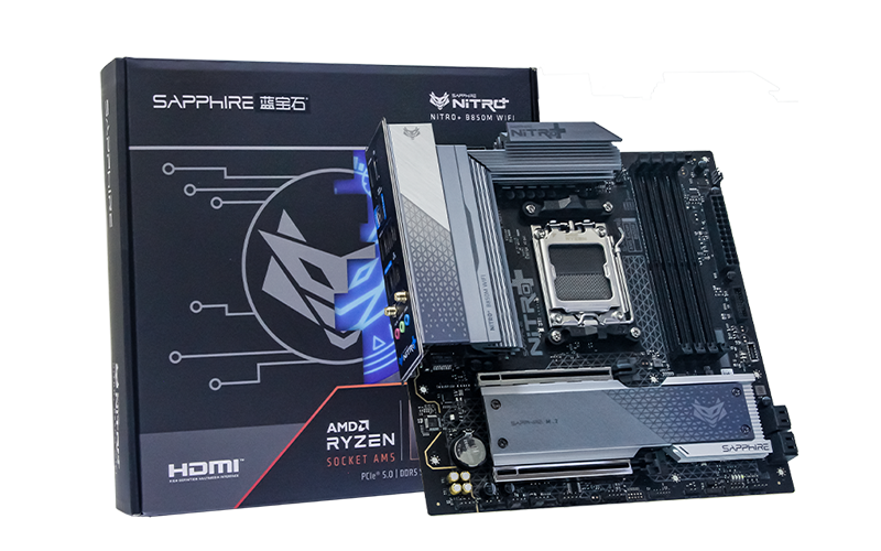 Sapphire NITRO B850M WIFI AM5 DDR5 Motherboard | eBay