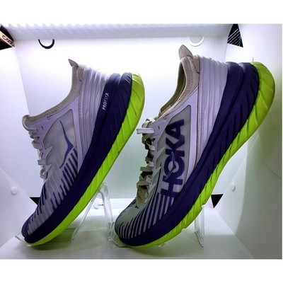 Hoka One One Sneaker Men 12M  Woman 13W Ice Blue Carbon X-SPE Running Shoes