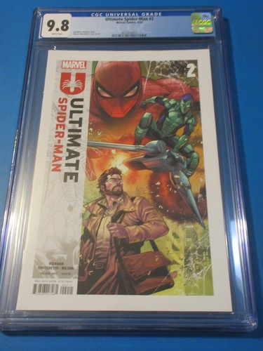 Ultimate Spider-man #2 CGC 9.8 NM/M Gorgeous Gem Wow