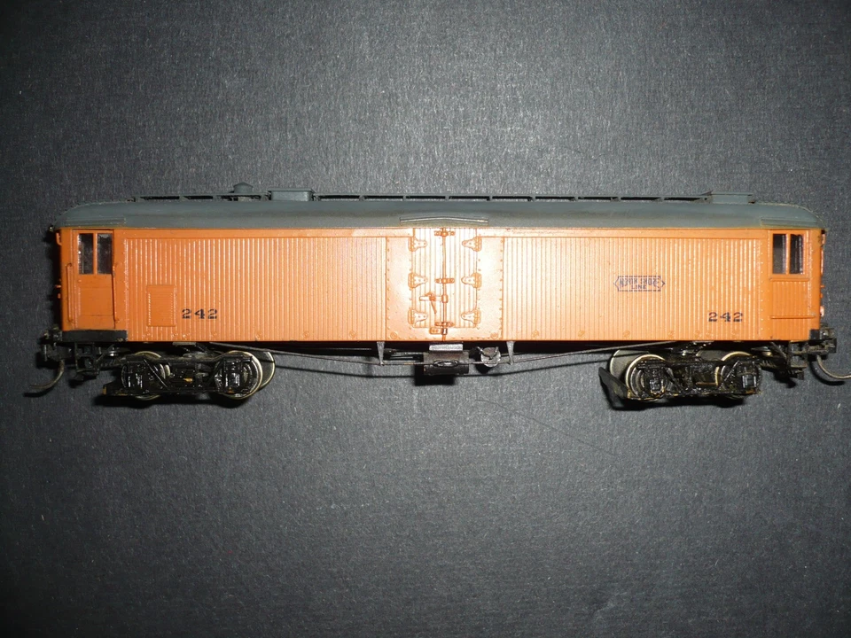 HO Brass MTS Imports CNS&M Refrigerator Trailer C/P #242. - Image 4 of 4