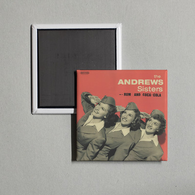 The Andrews Sisters - Rum and Coca-Cola Album Cover Locker Fridge Magnet