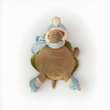 Turtle Iced Skating Plush Stuffed Animal Used Adorable Christmas Gift