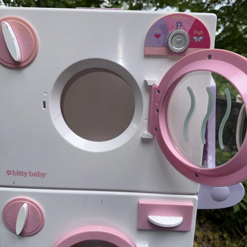 Juego de lavadora y secadora American Girl Bitty Baby para niñas Foto 4 de 4