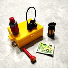 Playmobil Camping Accessories Map Thermos Flashlight Camera A29