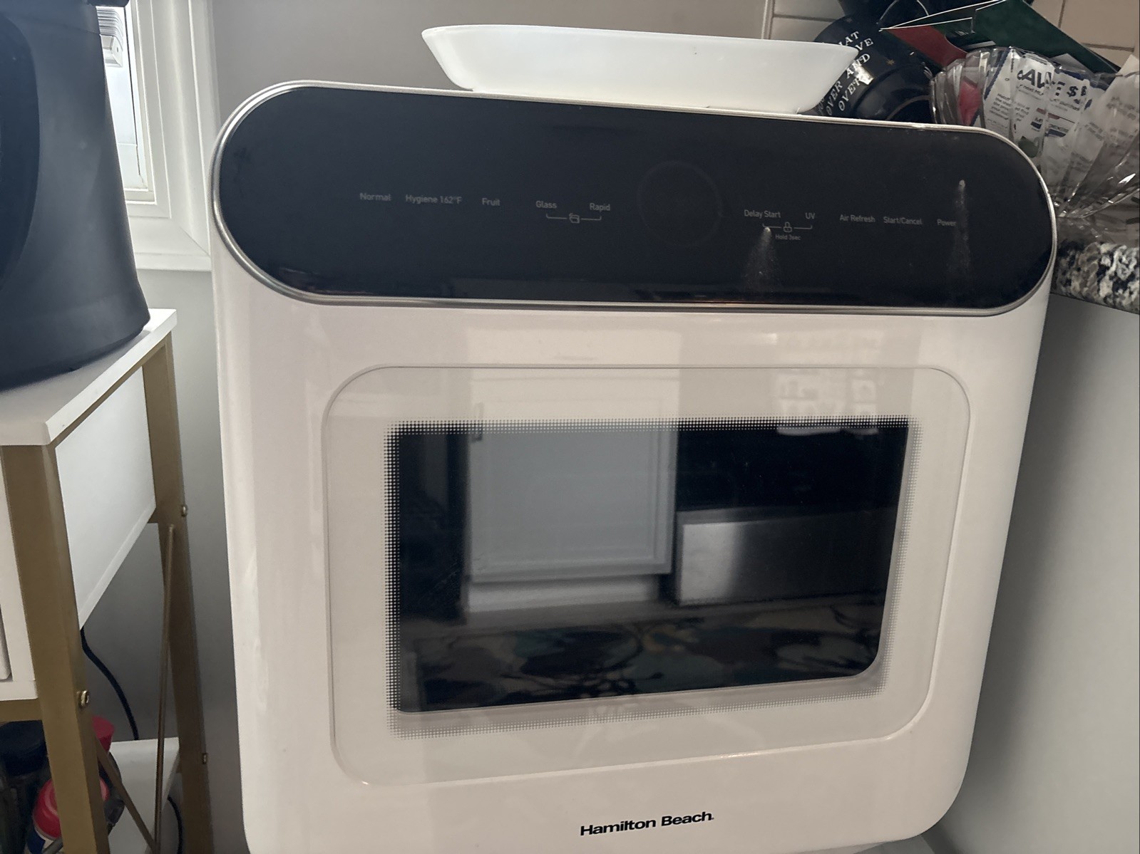 Compact Portable Dishwasher with 4 Wash Modes for Small Spaces