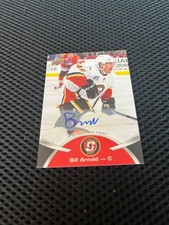 BILL ARNOLD 2015-16 AUTOGRAPH UPPER DECK AHL HOCKEY