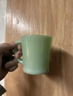 Vintage Jadeite Fire King D Handle Coffee Mug