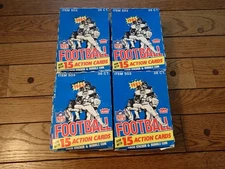 1985 Fleer Football Wax Box 36 Factory Sealed Packs From Our ORIGINAL Case
