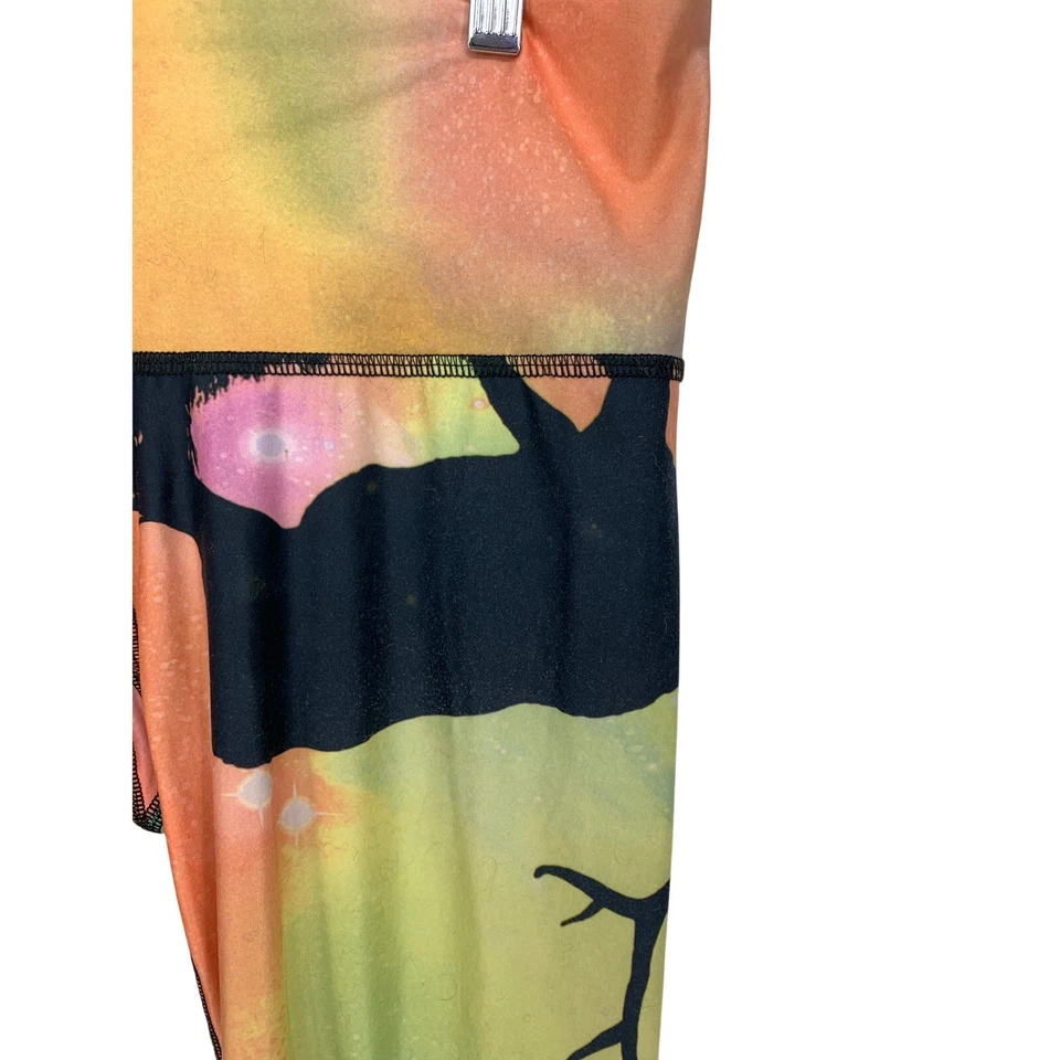 Calça Teeki Hot Pant Feminina Tamanho Grande Northern Lights Yoga Wear - Imagem 2 de 4