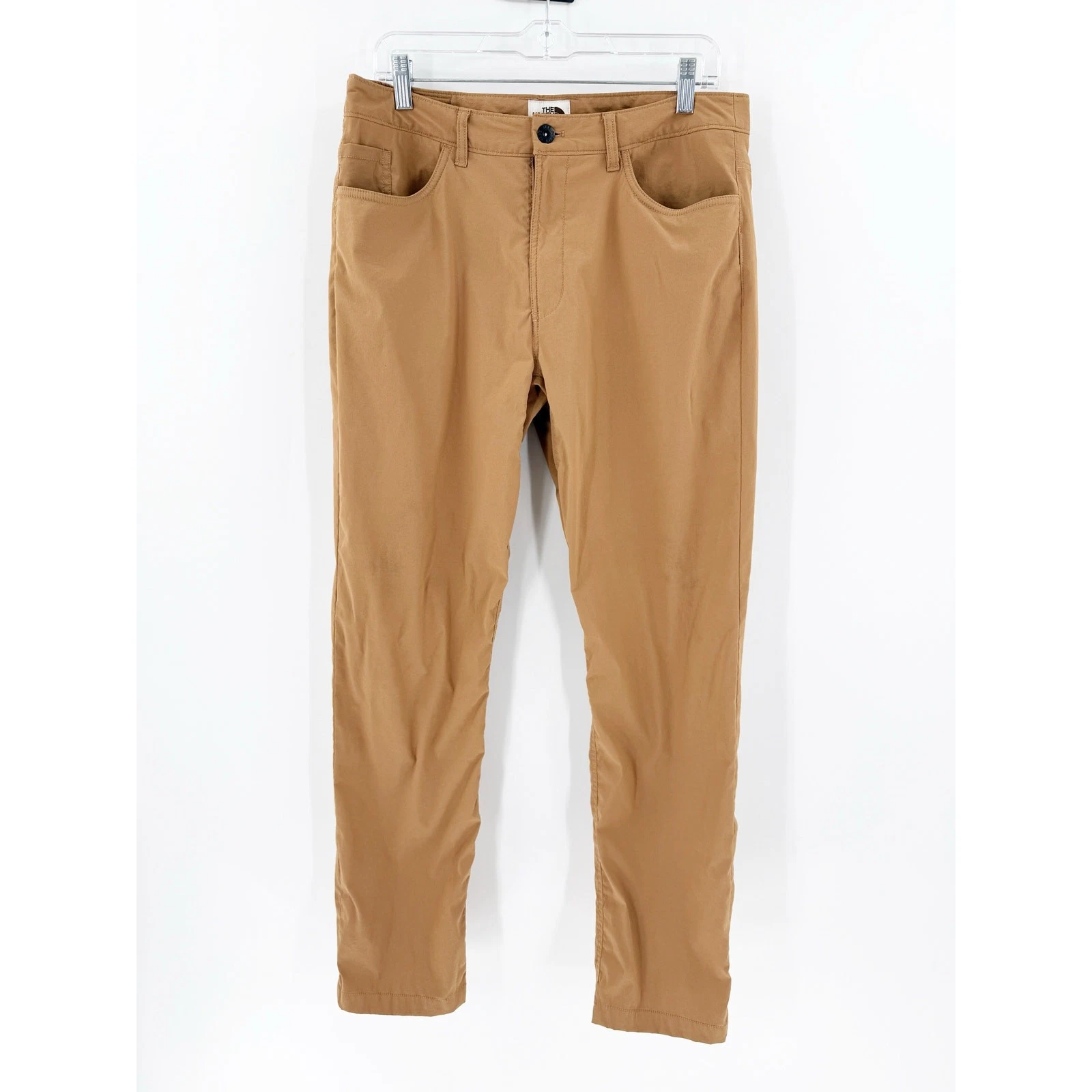 The North Face Mens 32 Tan Hiking Pants Workwear Gorpcore Casual