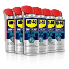 WD-40 Specialist White Lithium Grease Spray with SMART STRAW SPRAYS 2 WAYS,...