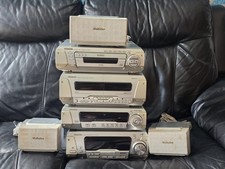 Technics Hi-Fi System - CD - Cassette With Speakers - Working