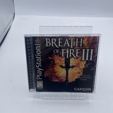 Breath of Fire III -Sony PlayStation 1 (1998) (SLUS-00422) Tested Working