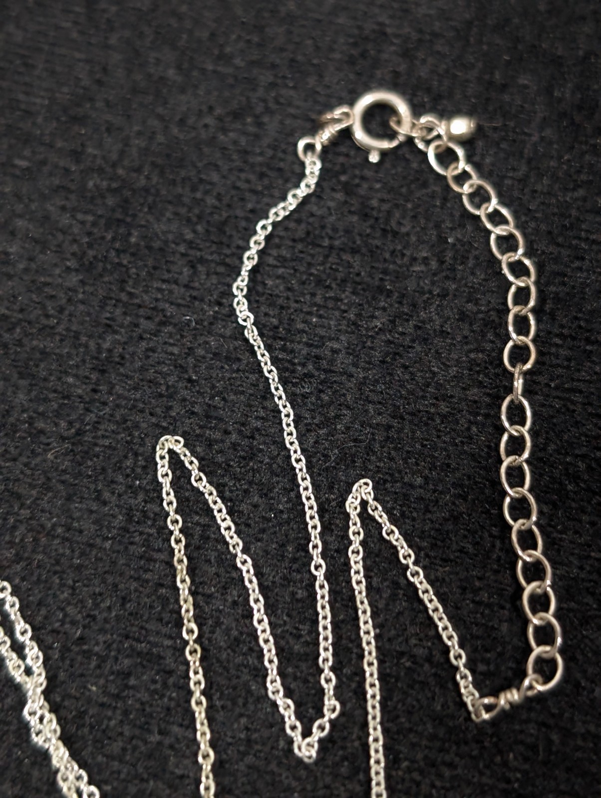 Sterling Silver 925 Interlocking Round Charm Knot… - image 4