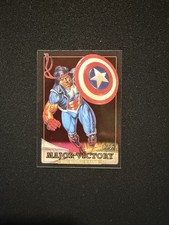 2024 SKYBOX Marvel Masterpieces 92 Platinum #48 MAJOR VICTORY Clear Cut