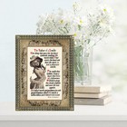 The Value Of A Smile Poem Lady Cotton Fabric Block Quilt Panel Sewing Applique — photo 2