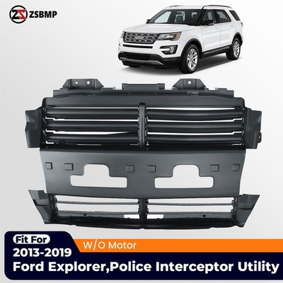 2013-2019 Ford Explorer Radiator Grille Air Shutter Control W/O Motor JB5Z8475A