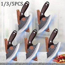 1/3/5 PCS Stainless Steel Utility Knife Handmade Camping Boning Cutting Quality