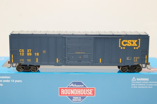 Coche de caja Athearn Roundhouse escala HO CSX CSXT 50' ACF #129918 NUEVO DE STOCK | Condition: New