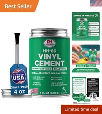 Vinyl Cement Adhesive 4 oz Waterproof Repair Glue for Vinyl Fabrics