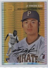 2023 Topps Chrome Platinum Anniversary Prism Refractor Ji Hwan Bae #166 v6g