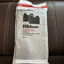 Smith Corona Typewriter Black Correctable Film Ribbons H63446 Pack of 2 New