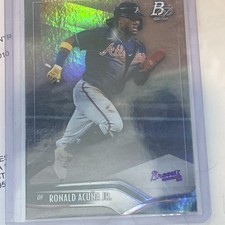 Ronald Acuna Jr. - 2021 Bowman Platinum #9 