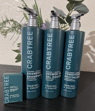 Crabtree Evelyn Cleanse Clarify Shampoo shower gel Conditioner 15 fl oz