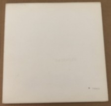 '68 Rock LP BEATLES White Album APPLE gatefold photos poster stereo