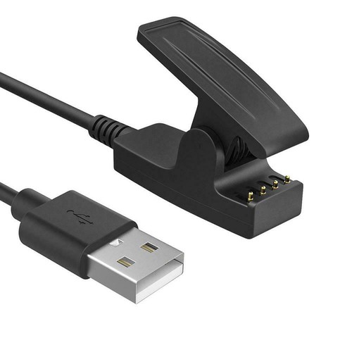 USB Charging Cable Clip Charger Dock For Garmin Forerunner 735XT 235 230 Watch - Photo 7 sur 10