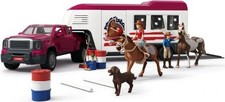 Image of Schleich Horse Club 42705 Lakeside Truck and Trailer Playset - New