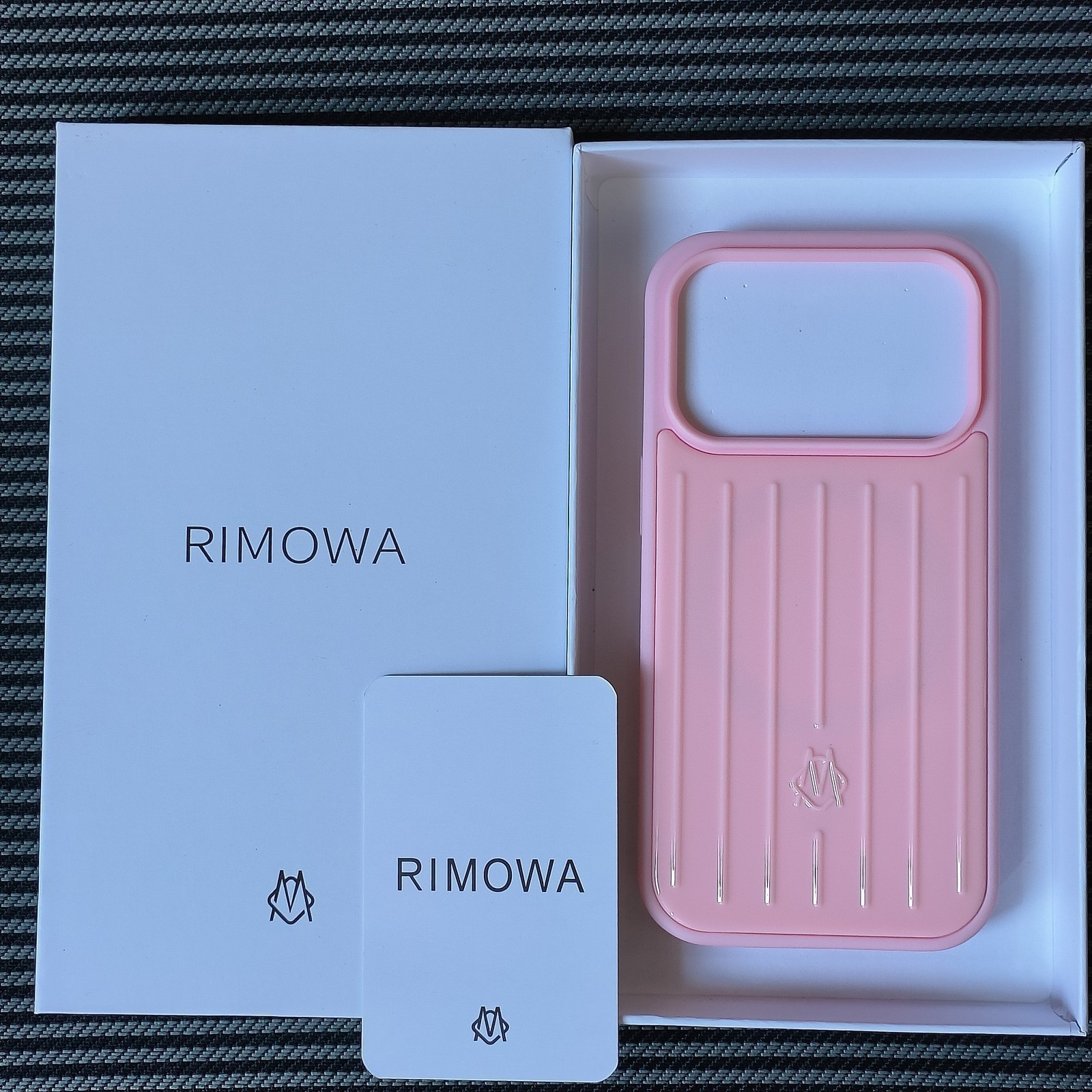 RIMOWA iPhone 17 Pro Max Pink Aluminium Phone Case