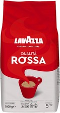 LAVAZZA QUALITA ROSSA COFFEE BEANS 1KG x 6 - BRAND NEW - BEST PRICES