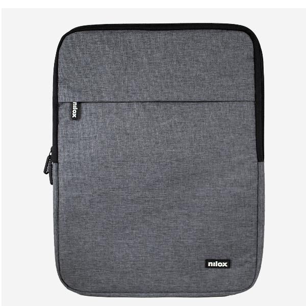 Nilox Grigio Funda Sleeve 14.1" Imbottita Per Laptop E Tablet - Immagine 2