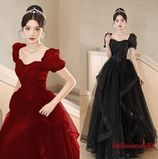 Lady Elegant Evening Formal Party Ball Gown Prom Bridesmaid Host Acting Dress