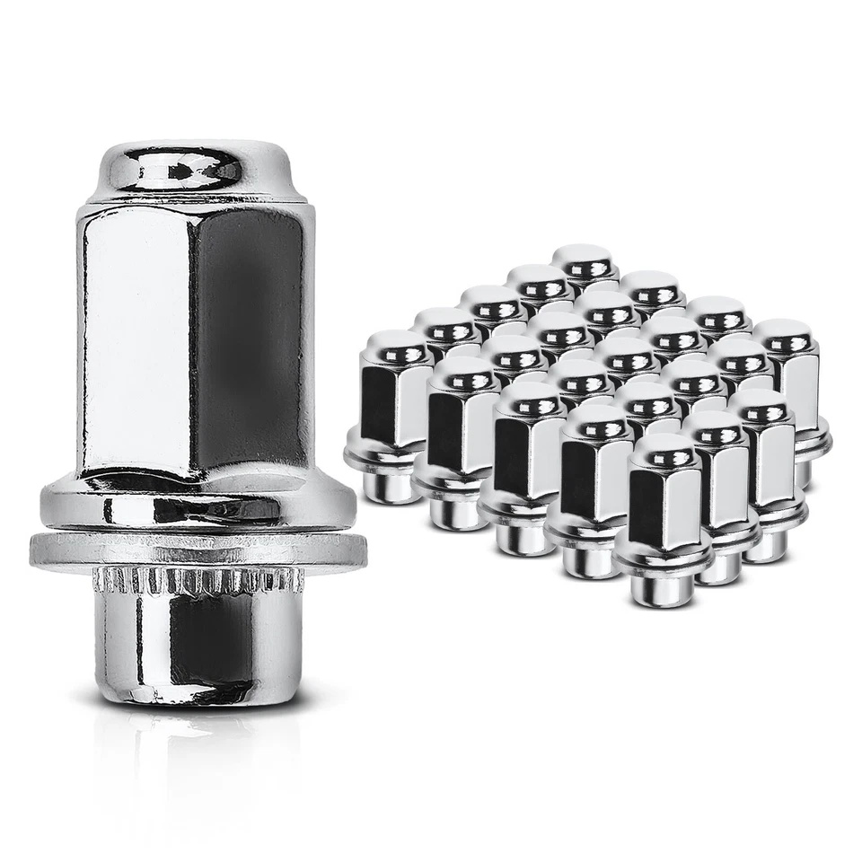 24x Tuerca de rueda delantera y trasera M12-1.5 para Toyota Corolla Camry Lexus ES300 Foto 2 de 4