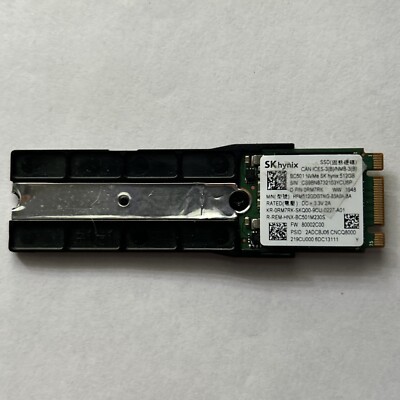 SK Hynix HFM512GDGTNG-81A0A 512GB BC501 RM7RK NVMe SSD ~93