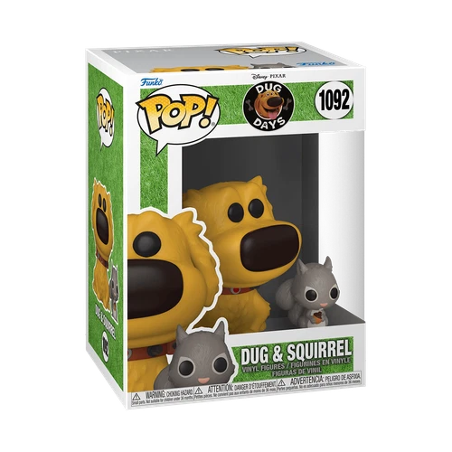 Funko Pop! Vinyl: Pixar - Dug & Squirrel #1092