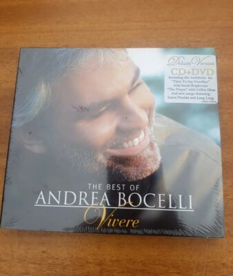  The Best of Andrea Bocelli ''Vivere'' Neu Versiegelt Deluxe Version CD/DVD