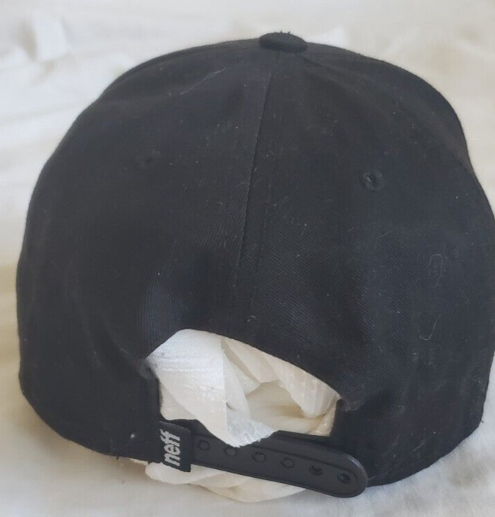 Neff  Baseball Cap Flat Brim Snapback Embroidery … - image 3