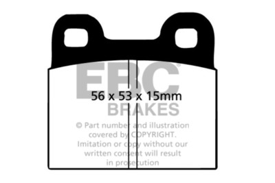 EBC Bluestuff Front Brake Pads for DAF 45 0.8 (66 > 75)