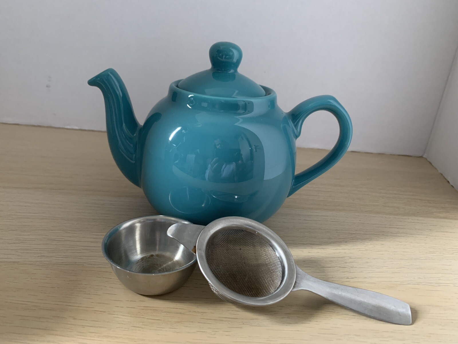 London Pottery Farmhouse Filter 2 Cup Teapot Aqua eBay