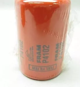 Fram P4102 Fuel Filter Spin-On Truck D455395 - Picture 1 of 1